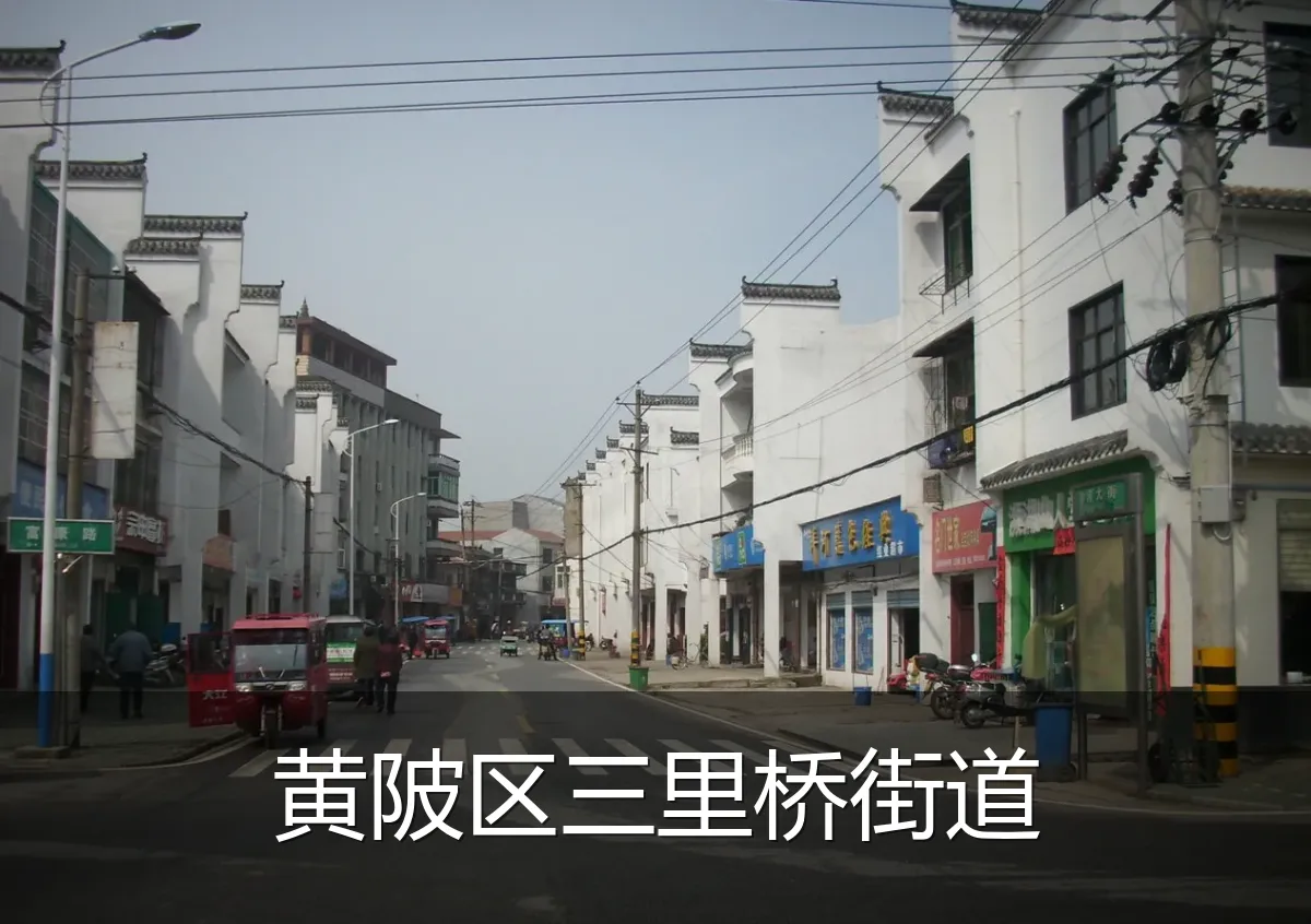 黄陂区三里桥街道